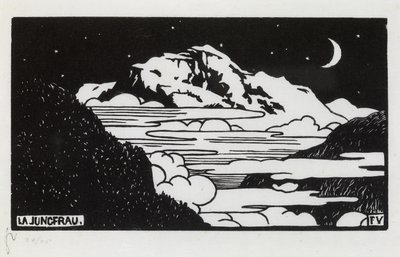 De Jungfrau, 1892 door Felix Edouard Vallotton