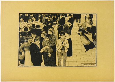 De Zangers door Felix Edouard Vallotton