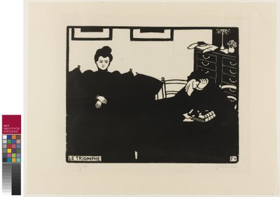 De Triomf, plaat twee uit Intimacies door Felix Edouard Vallotton