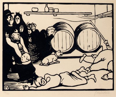 Dit is oorlog, 1915-16 door Felix Edouard Vallotton