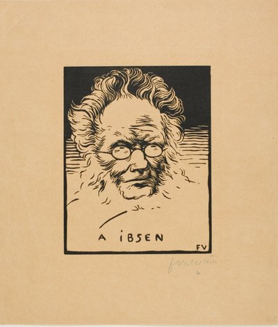 Aan Ibsen door Felix Edouard Vallotton