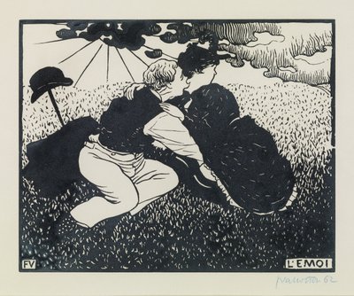 De Ontroering, 1894 door Felix Edouard Vallotton