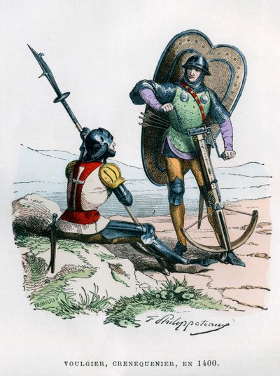 Soldaten door Felix Henri Emmanuel Philippoteaux