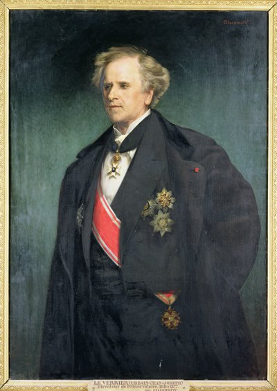 Urbain Le Verrier (1811-77) door Felix Henri Giacomotti