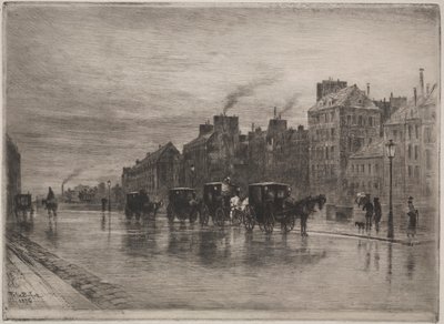 Een Winterochtend op de Quai de L