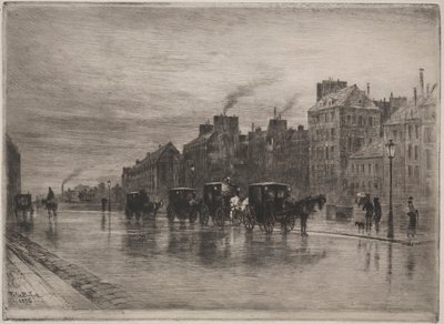 Een Winterochtend op de Quai de L