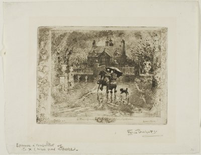 Buurten op het Platteland door Felix Hilaire Buhot