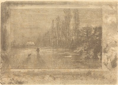 De kleine jager door Felix Hilaire Buhot