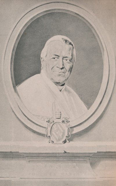 Paus Pius IX, 1946 door Felix Hilaire Buhot