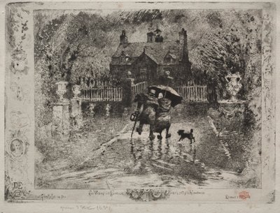 De Buren op het Platteland door Felix Hilaire Buhot