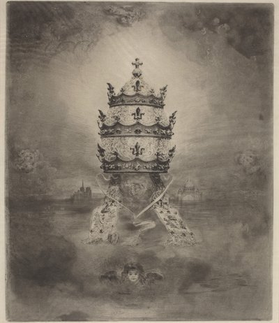 De Tiara door Felix Hilaire Buhot