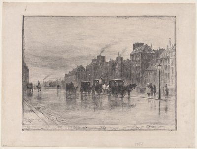 Winterochtend op de Quai de l