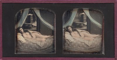 Nude,1851-1853 (photo) door Félix Jacques Antoine Moulin