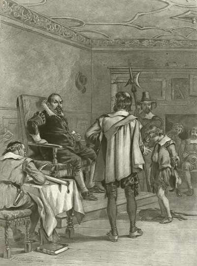 Zoals je het leuk vindt. Act II, Scene VII (gravure) door Felix Octavius Carr Darley