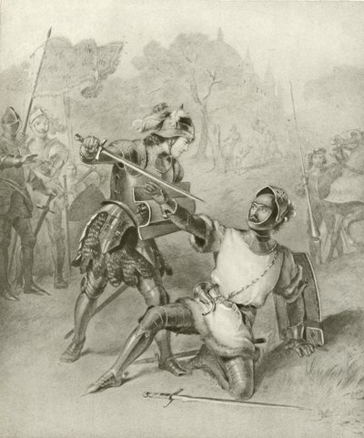 Eerste deel van Koning Hendrik VI. Act I, Scene II door Felix Octavius Carr Darley
