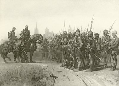 Eerste Deel van Koning Hendrik IV. Act IV, Scene II door Felix Octavius Carr Darley