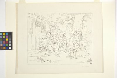 Illustraties van Rip Van Winkle, plaat 3 door Felix Octavius Carr Darley