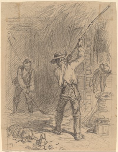 Man die slaat door Felix Octavius Carr Darley