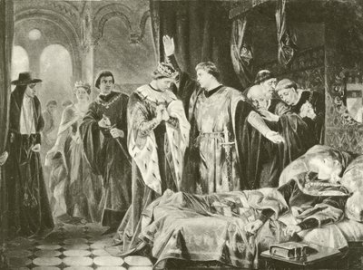 Tweede deel van Henry VI. Act III-Scene II (gravure) door Felix Octavius Carr Darley