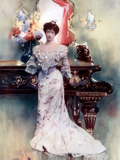Ellis Jeffreys in Het Sacrament van Judas, ca. 1902 door Fellows Willson