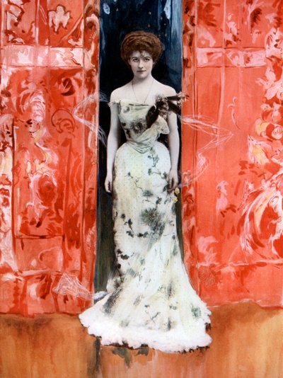 Jessie Bateman in The Man From Blankleys, c1902 door Fellows Willson