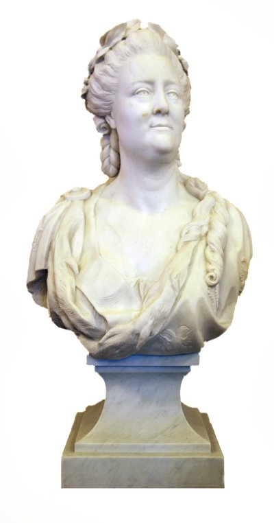 Buste van Catharina de Grote, Keizerin van Rusland, 1786 door Feodosy Shchedrin