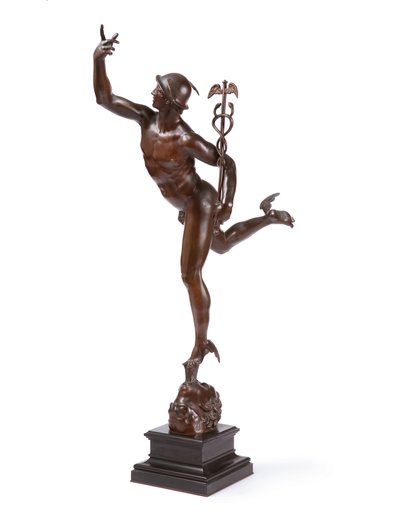 Mercurius door Ferdinand Barbedienne
