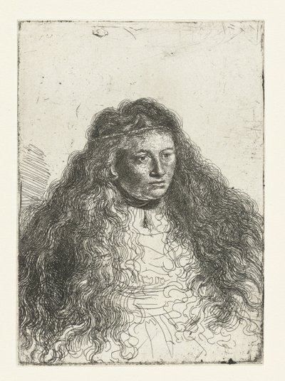 Grote Joodse bruid door Ferdinand Bol (attributed to)