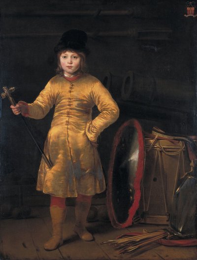 Otto van der Waeyen in een Pools kostuum, 1656 door Ferdinand Bol