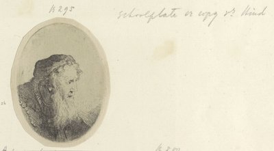 Oude man met baard door Ferdinand Bol