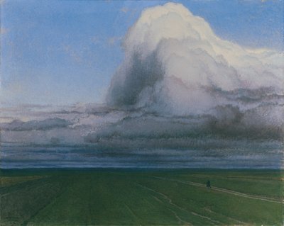 De wandelaar door Ferdinand Brunner