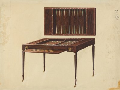 Speeltafel door Ferdinand Cartier