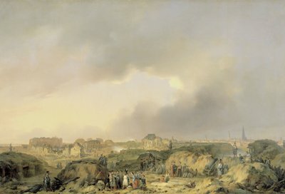 De Citadel van Antwerpen kort na het Beleg van 19 november-23 december 1832, en de Overgave van het Nederlandse Garnizoen aan de Fransen door Ferdinand De Braekeleer (I)