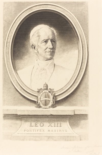 Leo XIII door Ferdinand Gaillard