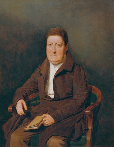 Herr Wohlleben, de broer van de Weense burgemeester Stephan Edler von Wohlleben door Ferdinand Georg Waldmuller