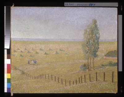Landschap door Ferdinand Hart Nibbrig