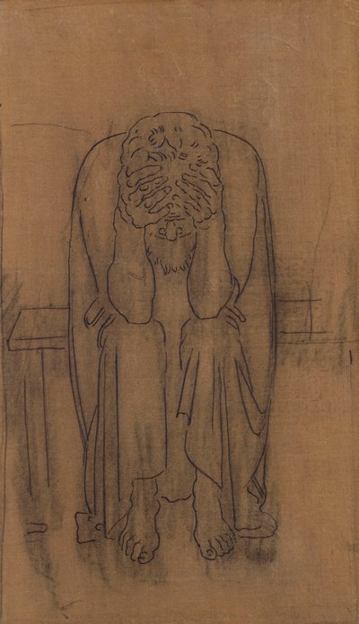 Donkere Genius door Ferdinand Hodler
