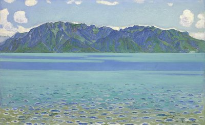 Le Grammont door Ferdinand Hodler