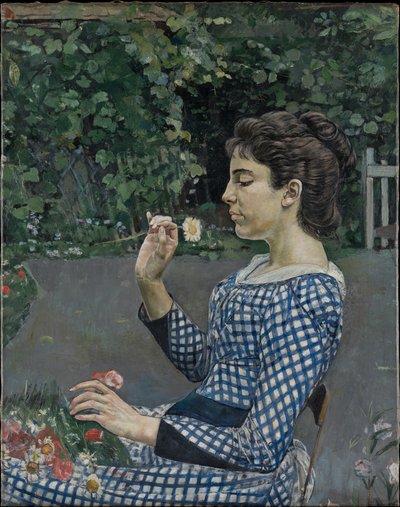 Portret van Hélène Weiglé door Ferdinand Hodler