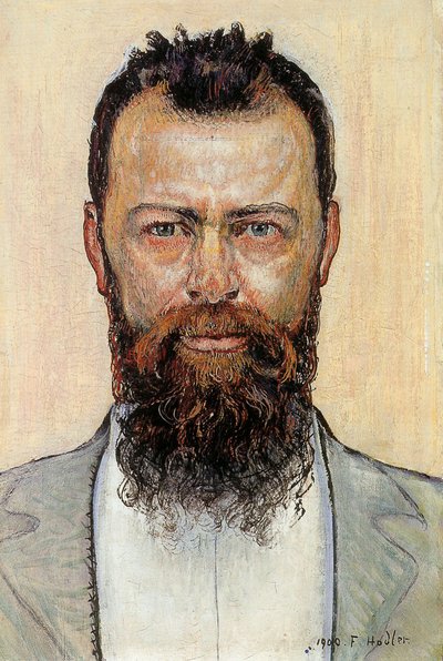 Zelfportret door Ferdinand Hodler