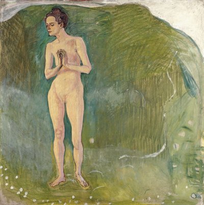 Vrouw in de stroom, 1903 door Ferdinand Hodler