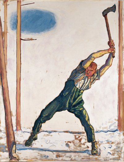 Houthakker door Ferdinand Hodler