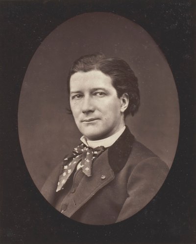 Victorien Sardou Franse toneelschrijver, 1831-1908, ca. 1876 door Ferdinand J. Mulnier