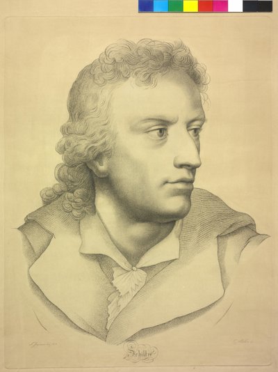 Schiller door Ferdinand Jagemann