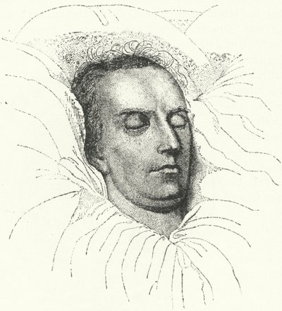 De Duitse dichter en toneelschrijver Friedrich Schiller op zijn sterfbed door Ferdinand Jagemann