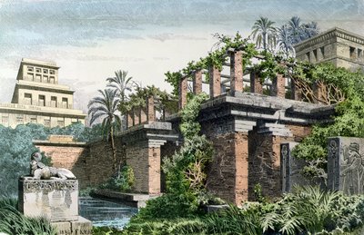 De Hangende Tuinen van Babylon, uit de serie 