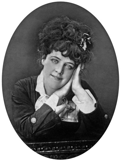 Jeanne Samary, Franse actrice en model door Ferdinand Mulnier