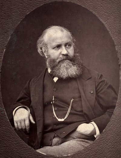 Portret van Charles-François Gounod, beroemde componist door Ferdinand Mulnier