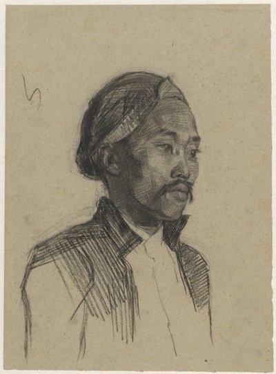 Studie van een Javaan door Ferdinand Oldewelt