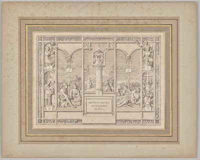 Sluitsteen. Johannes XX, 29 door Ferdinand Olivier